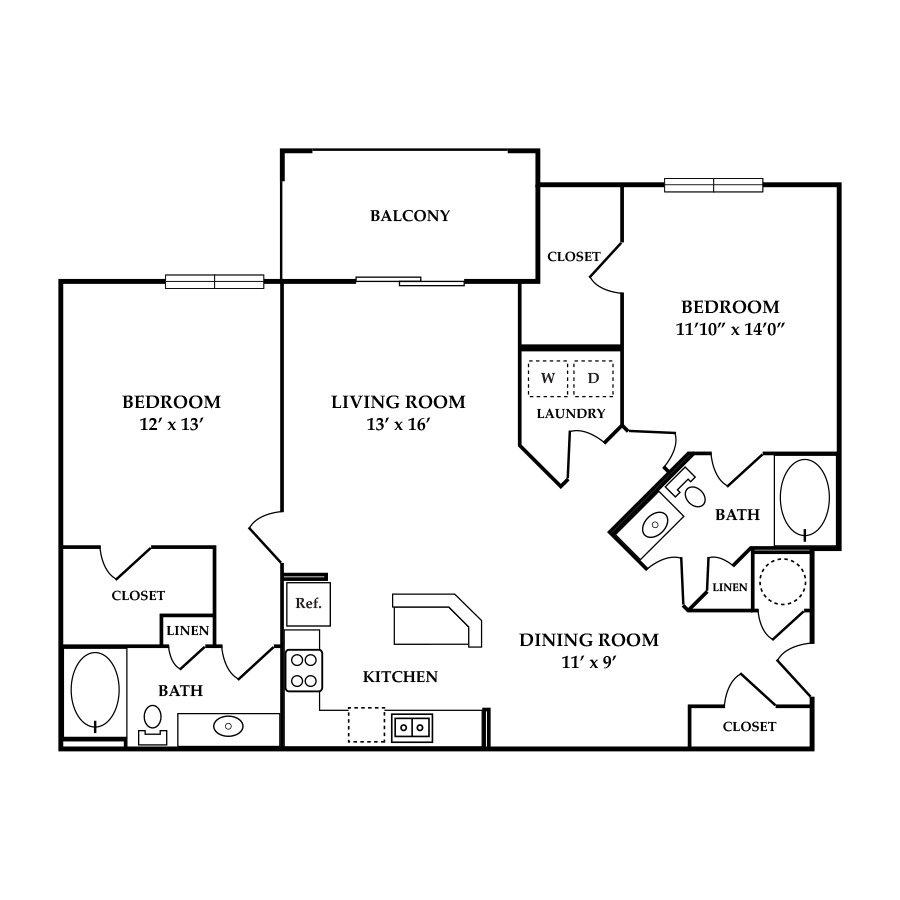 B2 floor plan