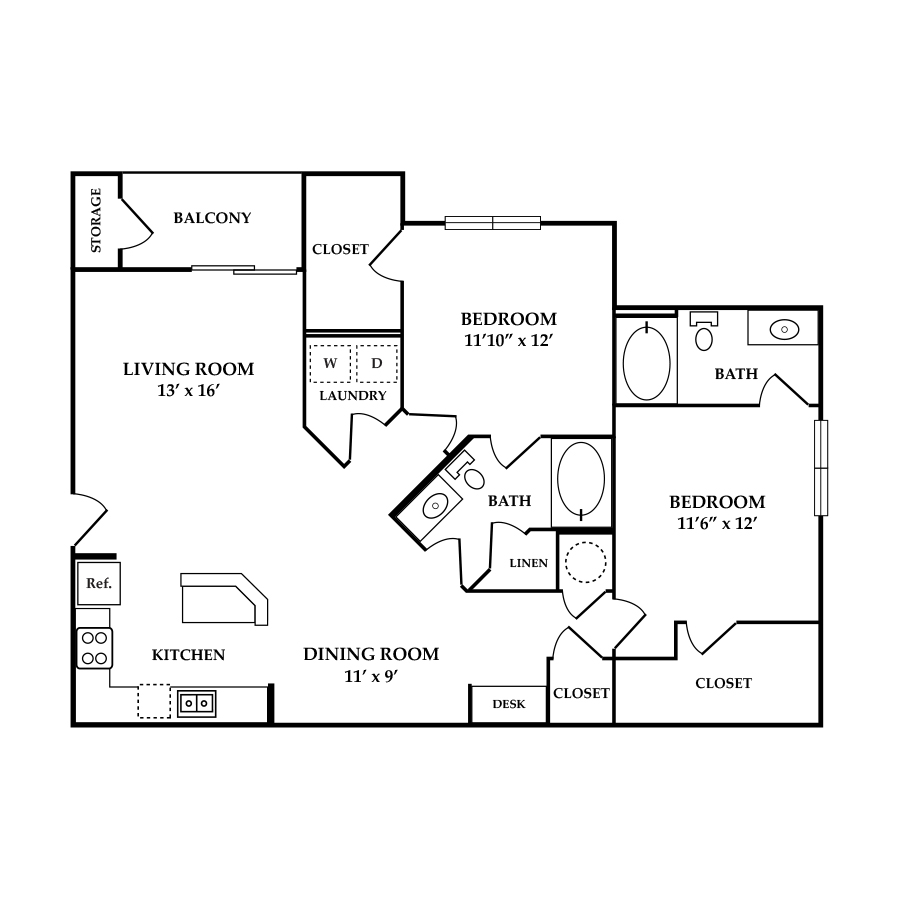B1 floor plan