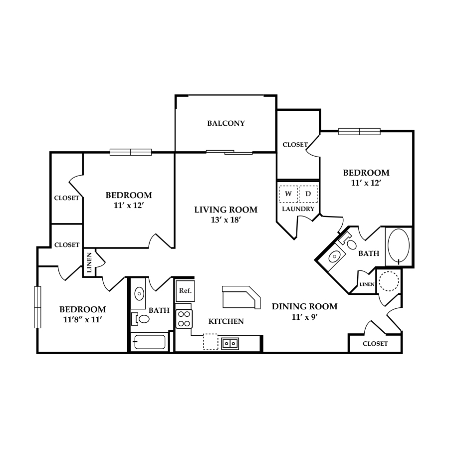 C1 floor plan