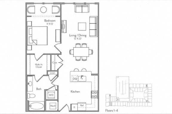 A1A floor plan