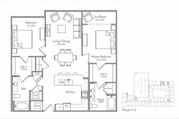B5A floor plan