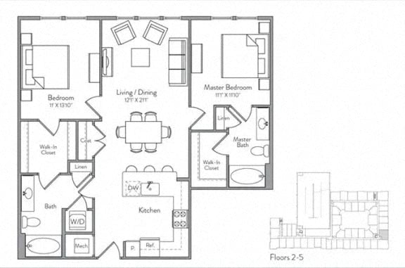 B2B floor plan