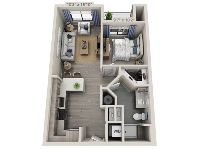 A1 floor plan