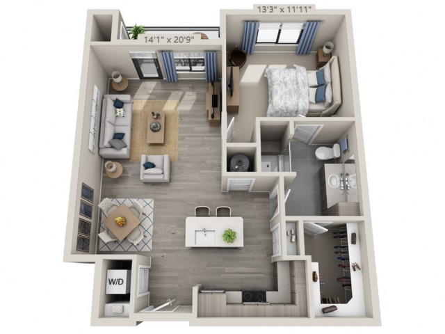 A6 floor plan