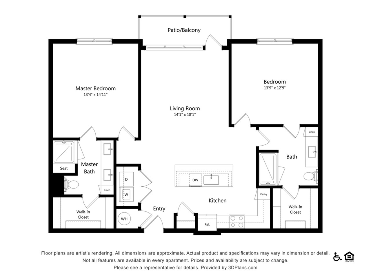 B3a floor plan