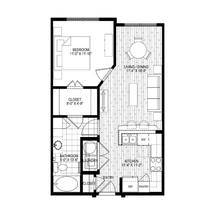 A0 floor plan