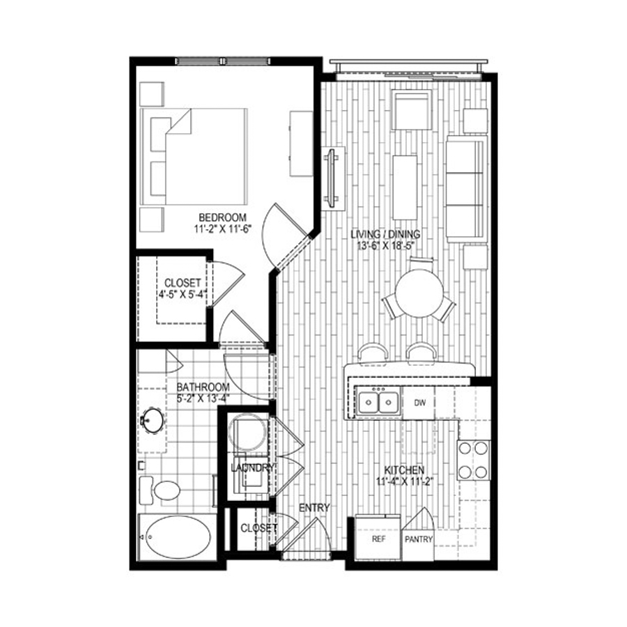 A1 floor plan