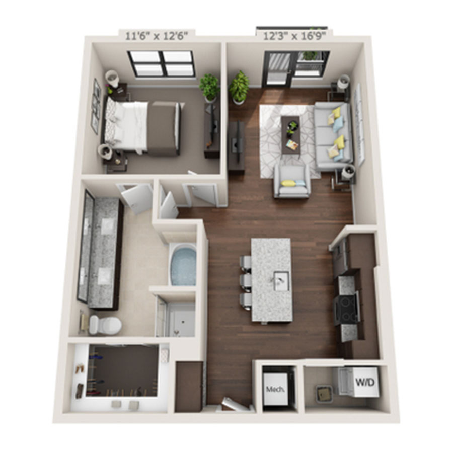 A3 floor plan