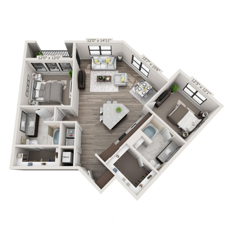 B3 floor plan