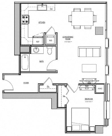 A6 floor plan