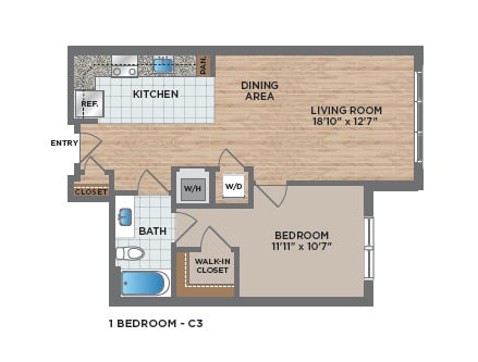 1-C3 floor plan