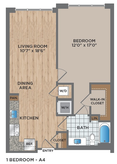 1-A4 floor plan
