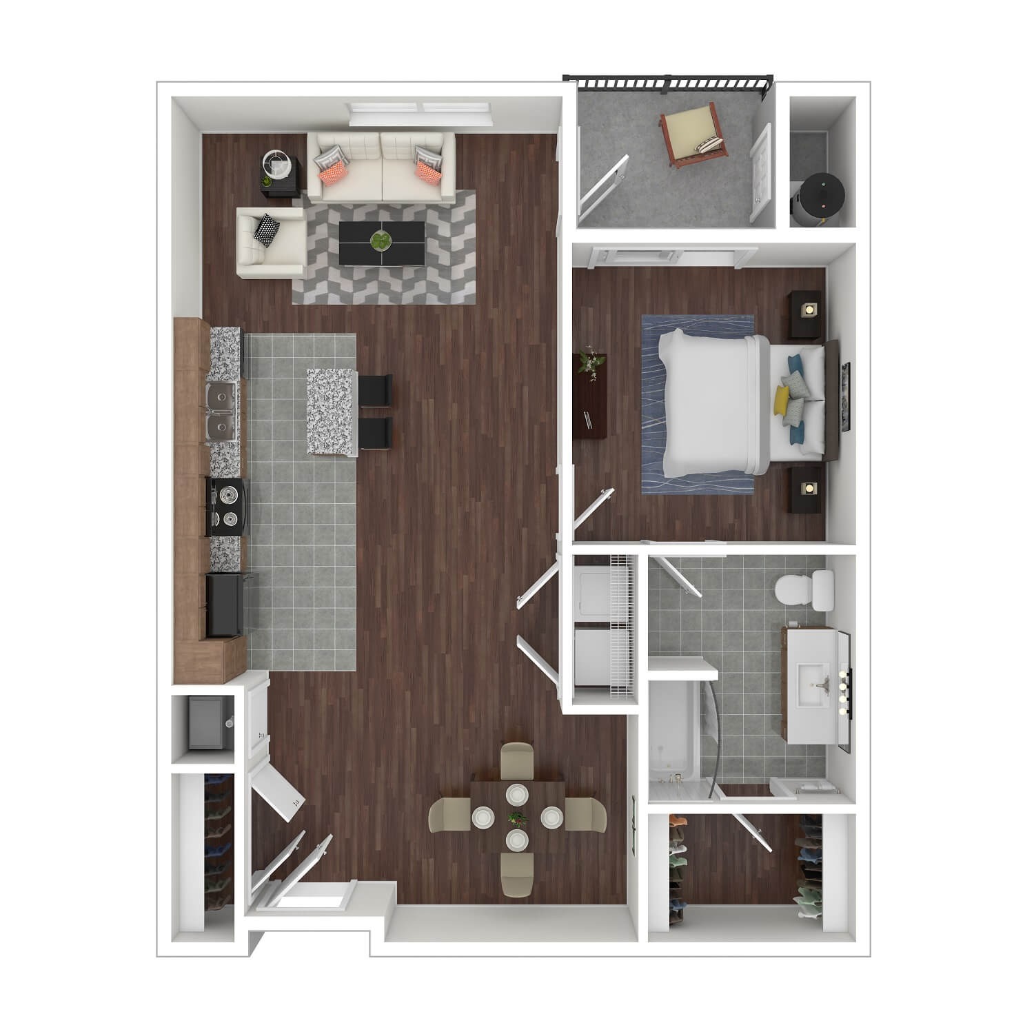 A6 floor plan