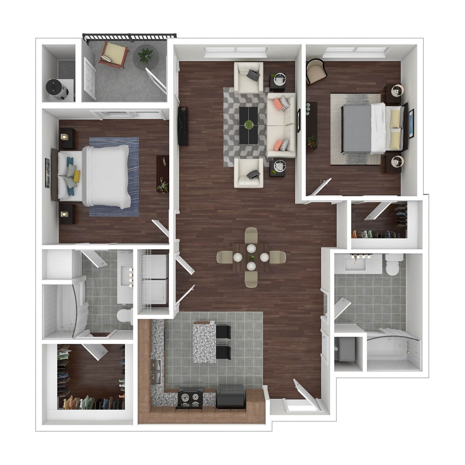 B2 floor plan