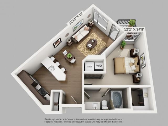 Arrive floor plan