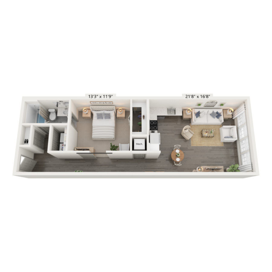 A3 floor plan