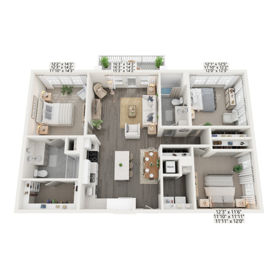 C2c floor plan