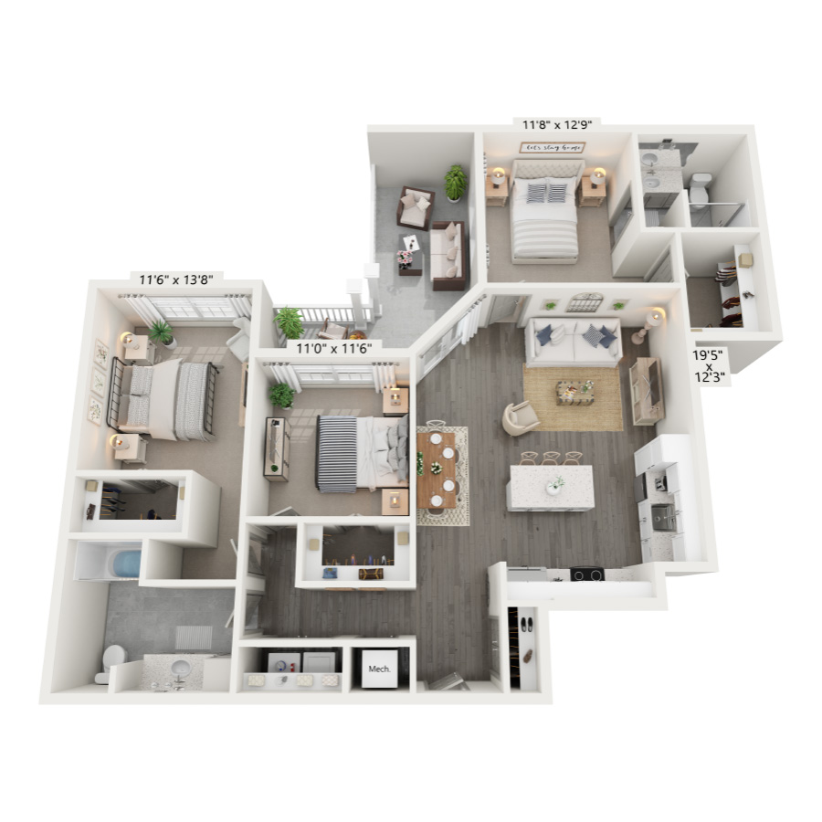 C1 floor plan