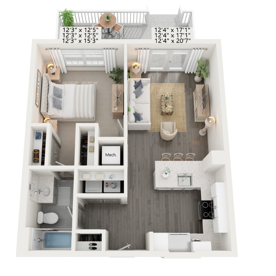 A1b floor plan