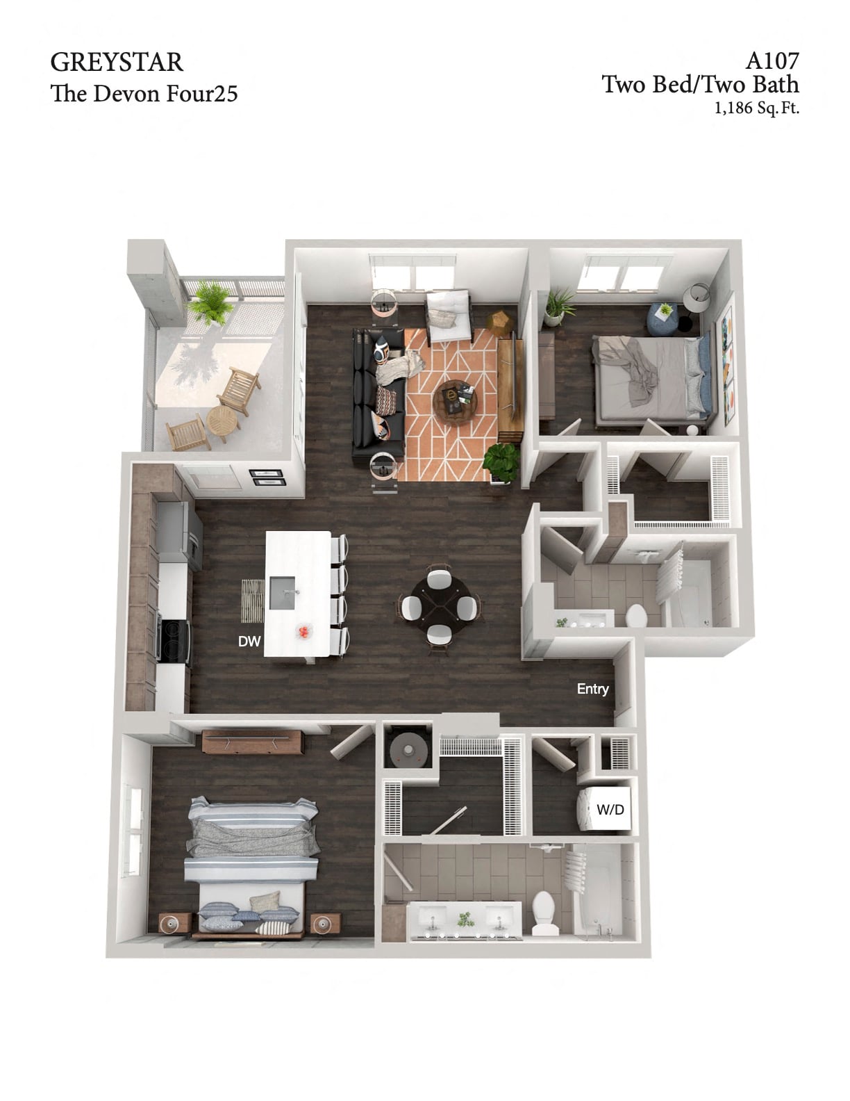 A107 floor plan