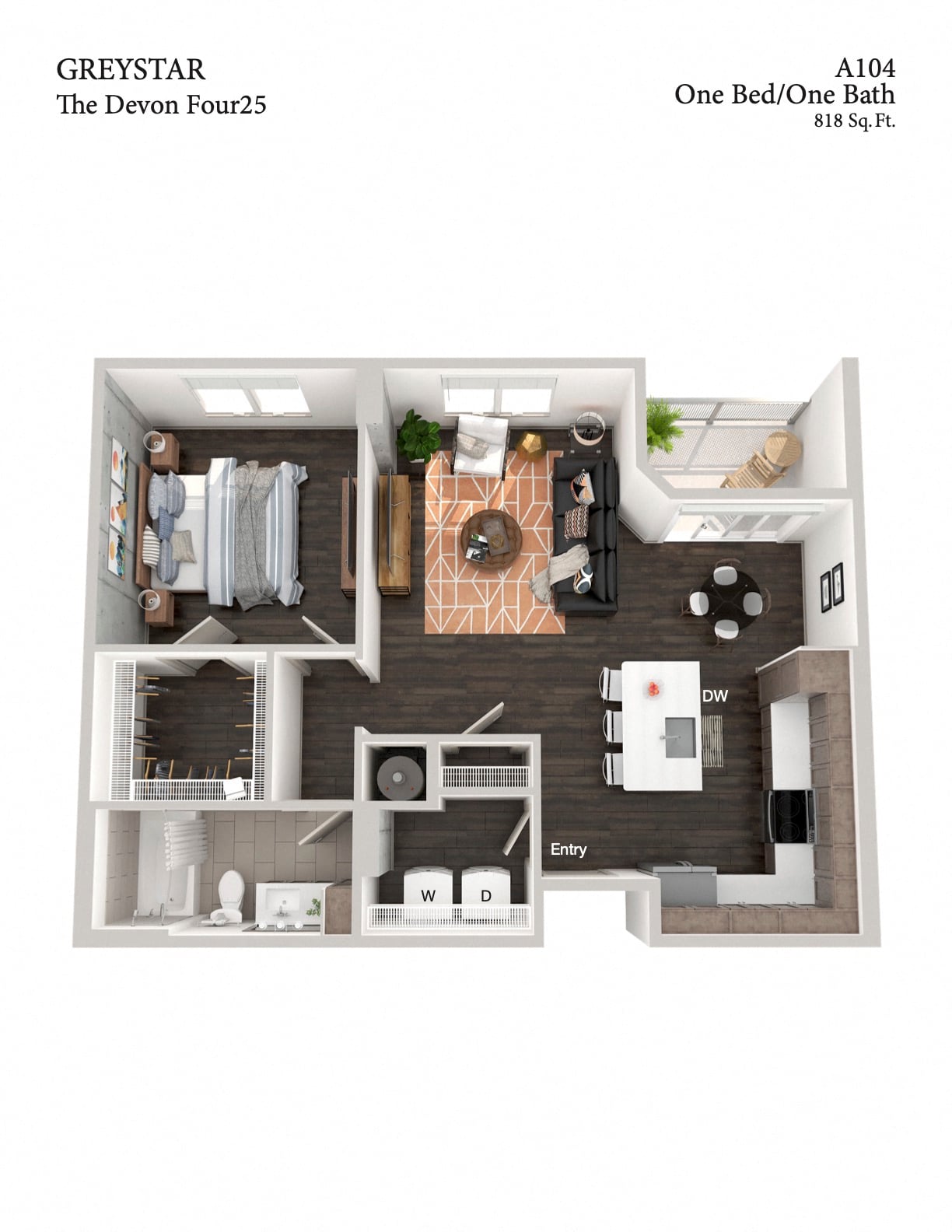 A104 floor plan