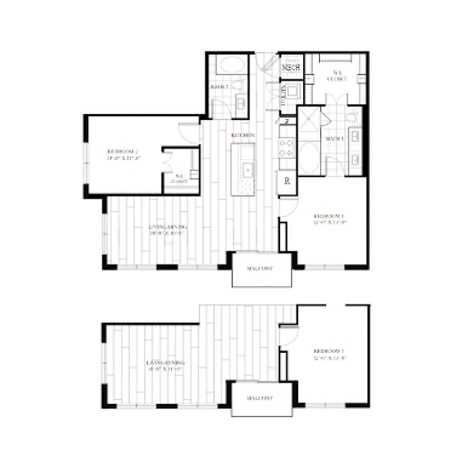 2D floor plan