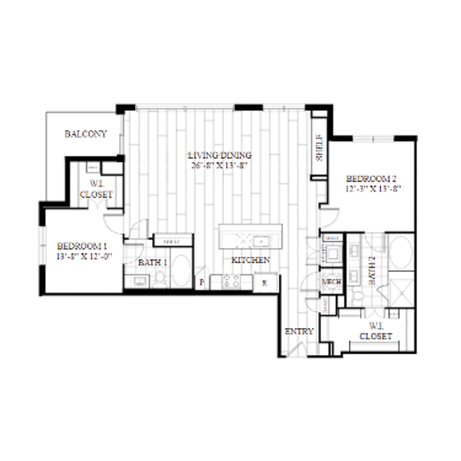 T5 floor plan