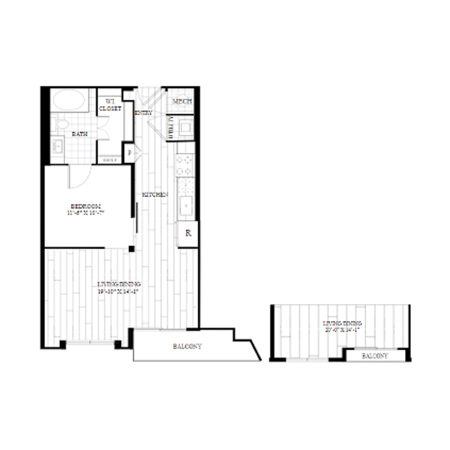 P1K floor plan