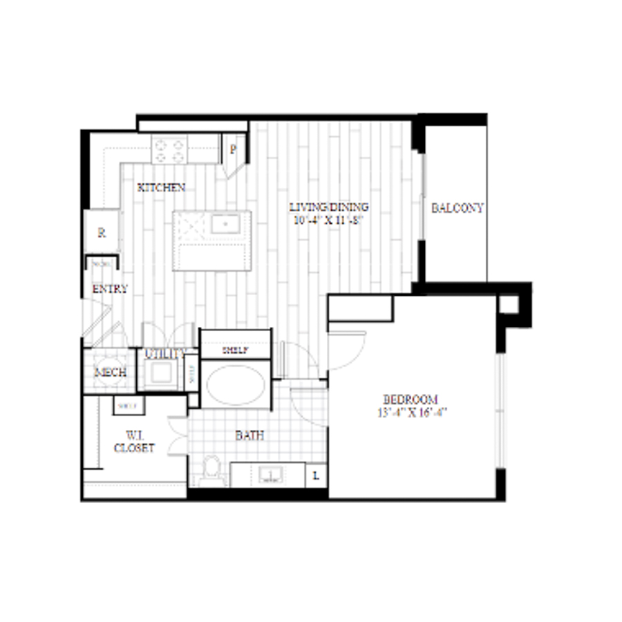 1L1 floor plan