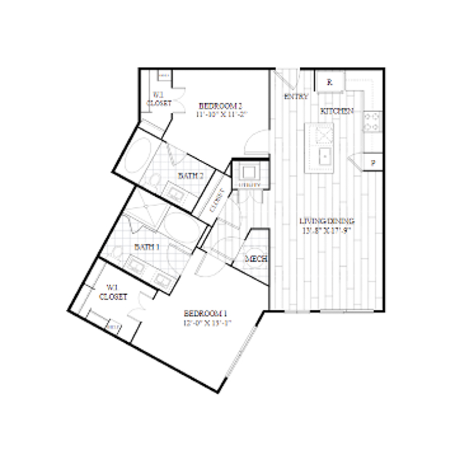2H floor plan