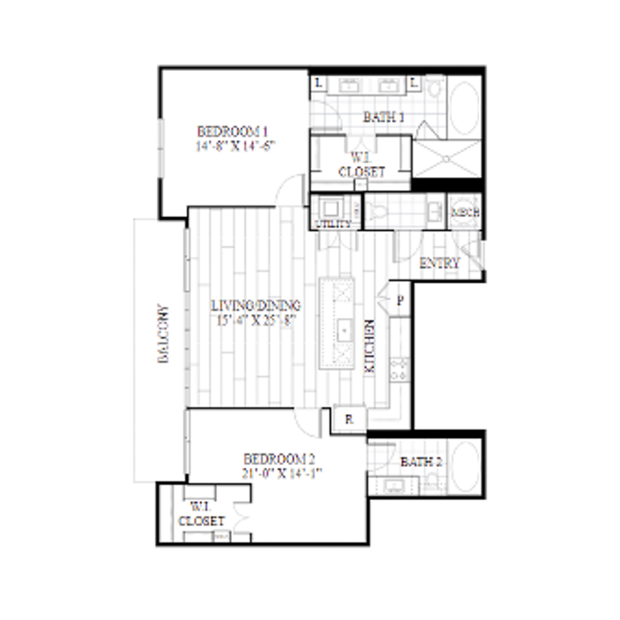 T4 floor plan