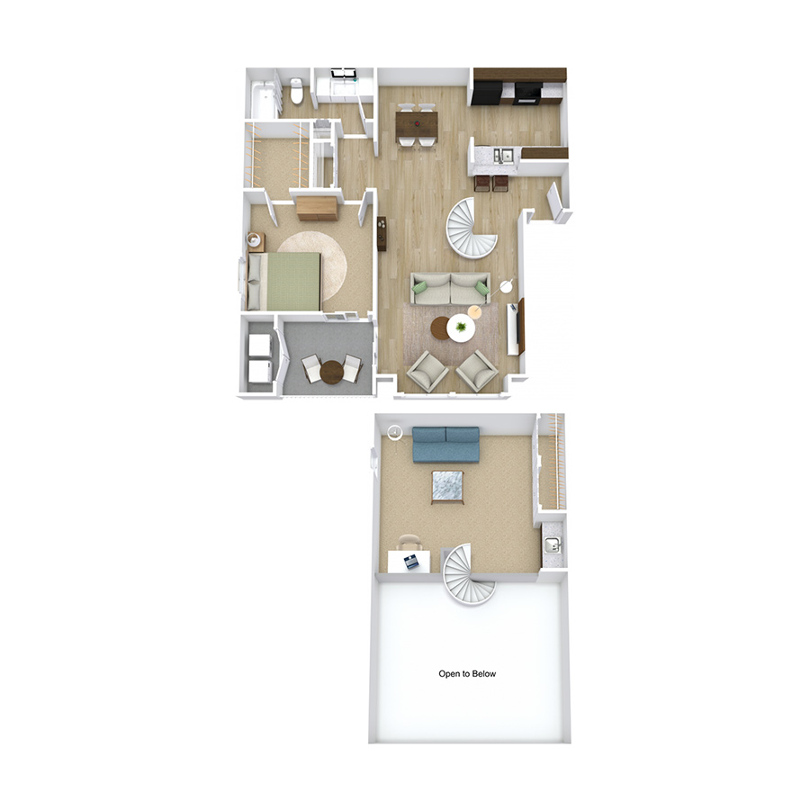 A2 floor plan