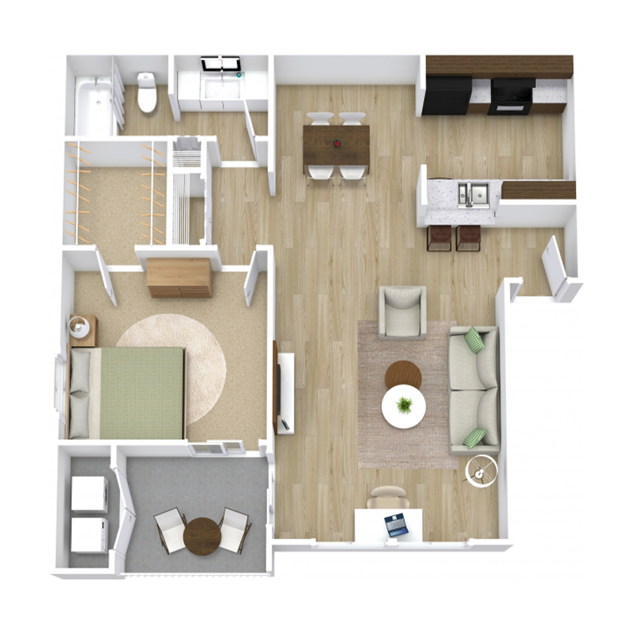 A1 floor plan