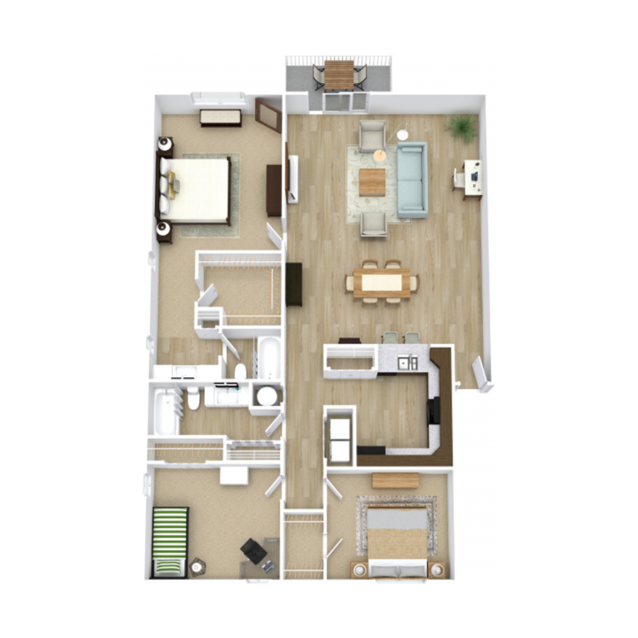 C1 floor plan