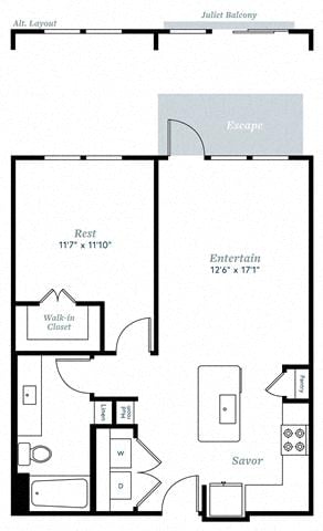 A4 floor plan