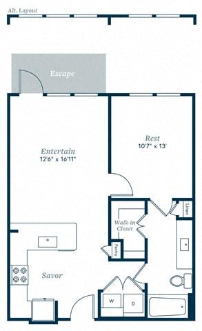 A2 floor plan
