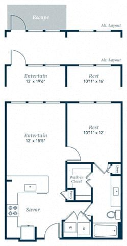 A1 floor plan