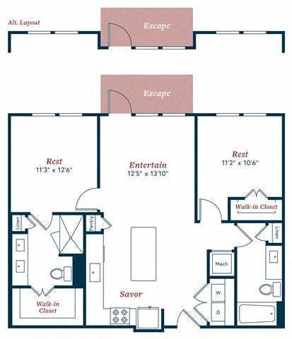 B1 floor plan