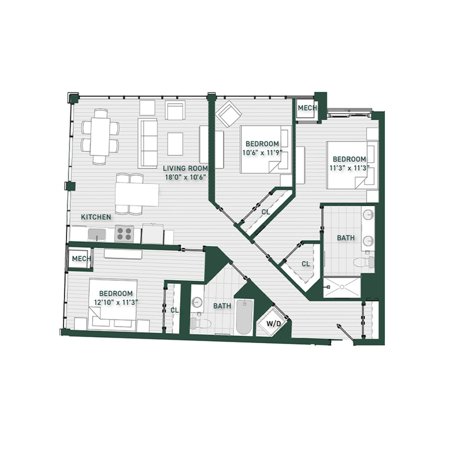 C1 floor plan