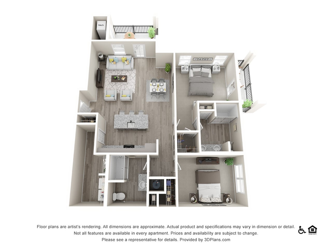 The Hampton floor plan