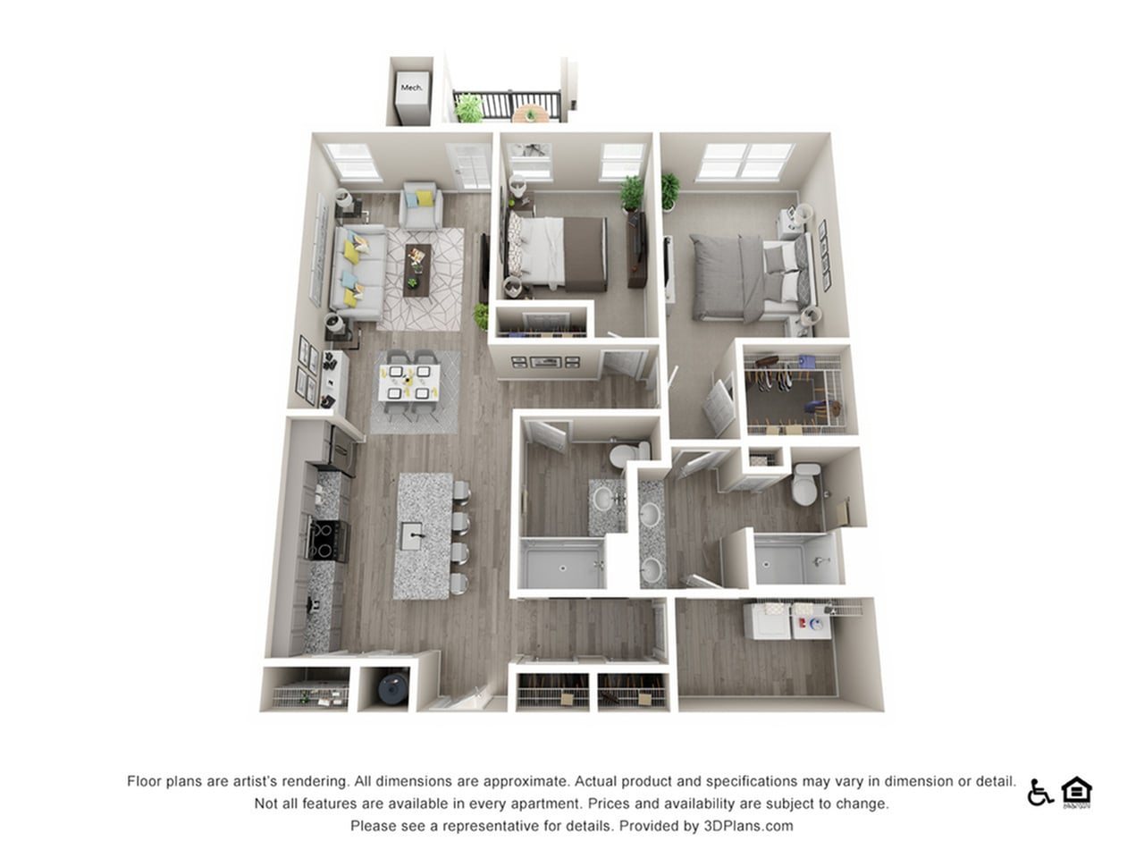 The Bennett floor plan