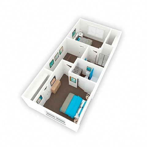 Oxford Townhome floor plan
