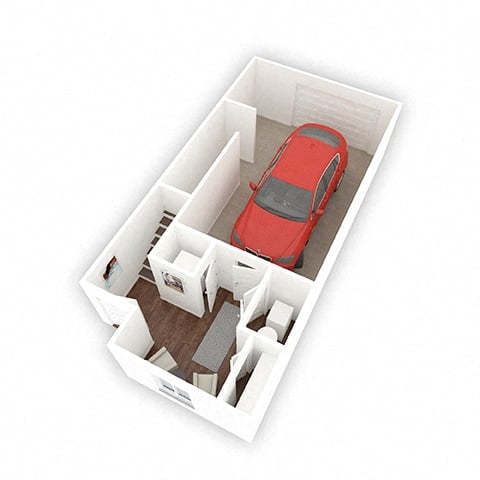 Oxford Large Townhome floor plan
