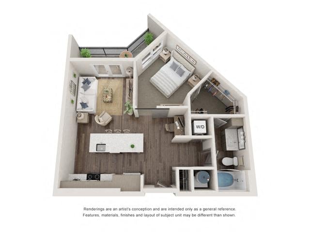 A1C floor plan