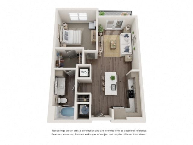A1B floor plan