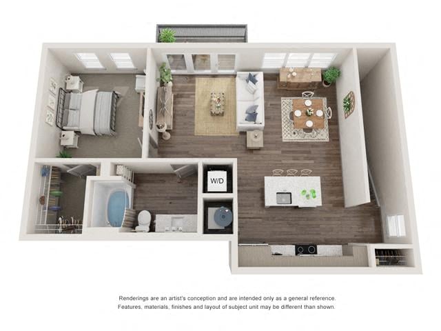 A1E floor plan