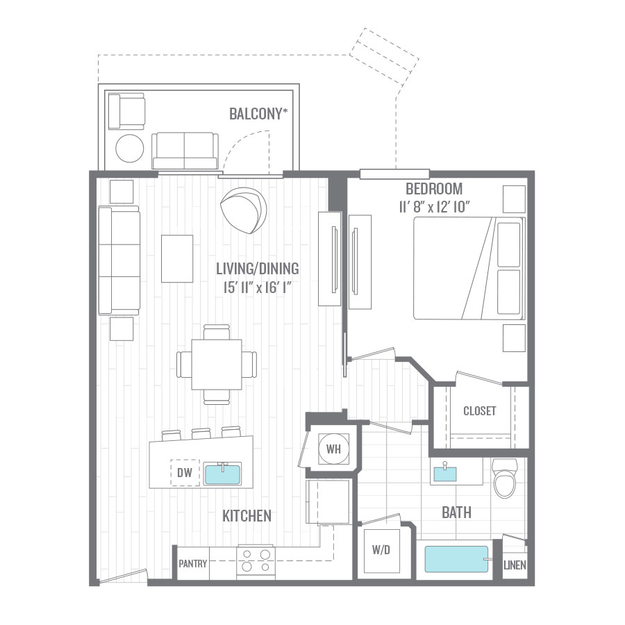 A1 floor plan