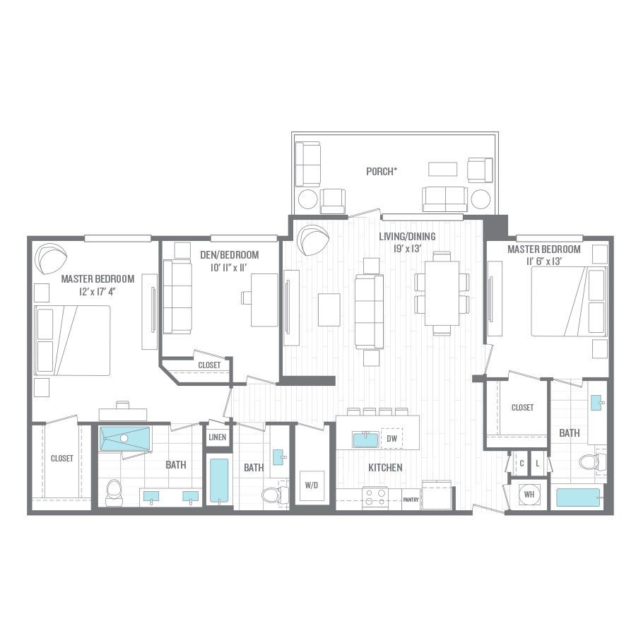 C2 floor plan