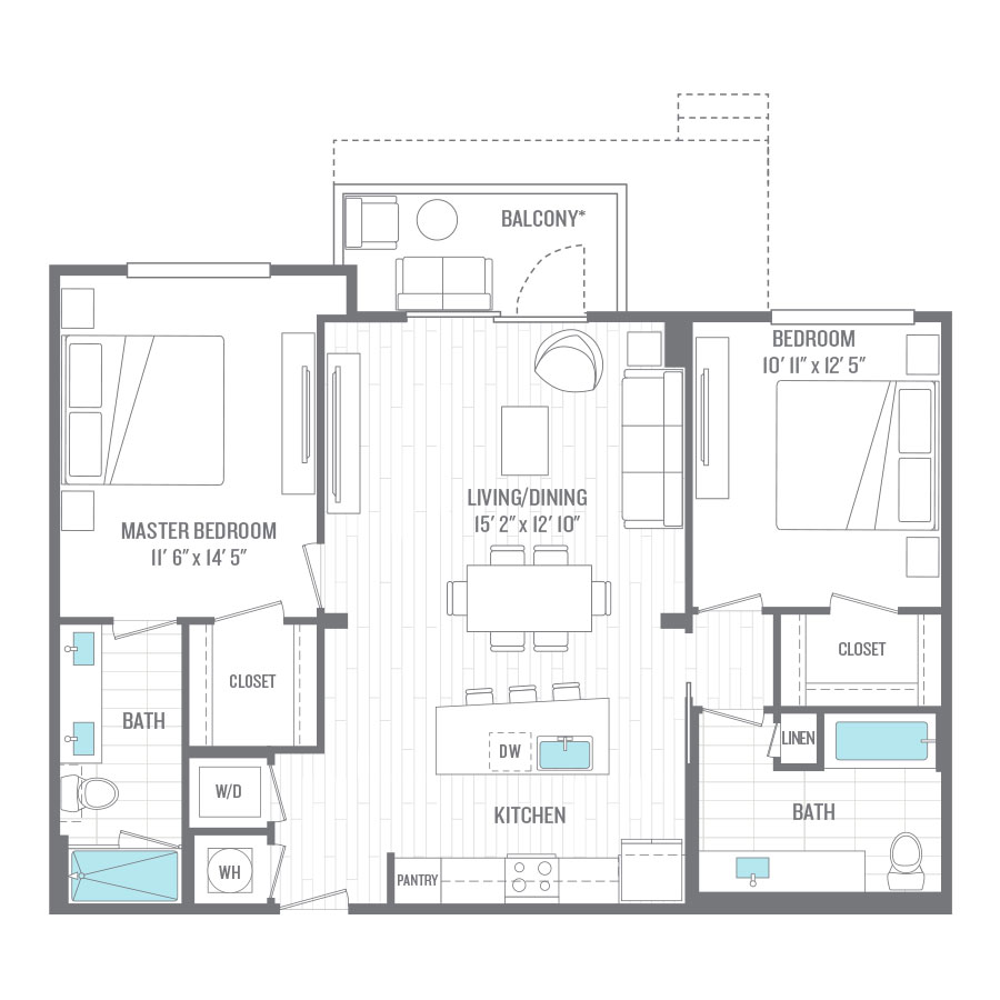 B2 floor plan