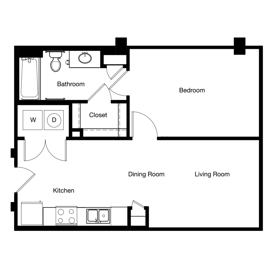 A1 floor plan